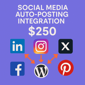 Social Media Auto-Posting Integration
