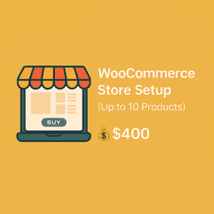 Woocommerce Store Setup