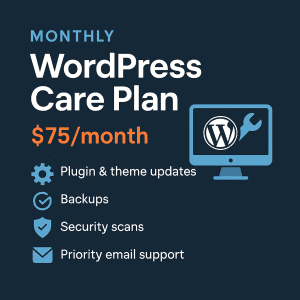 WordPress Care Plan