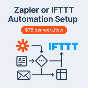 Zapier or IFTTT Automation Setup